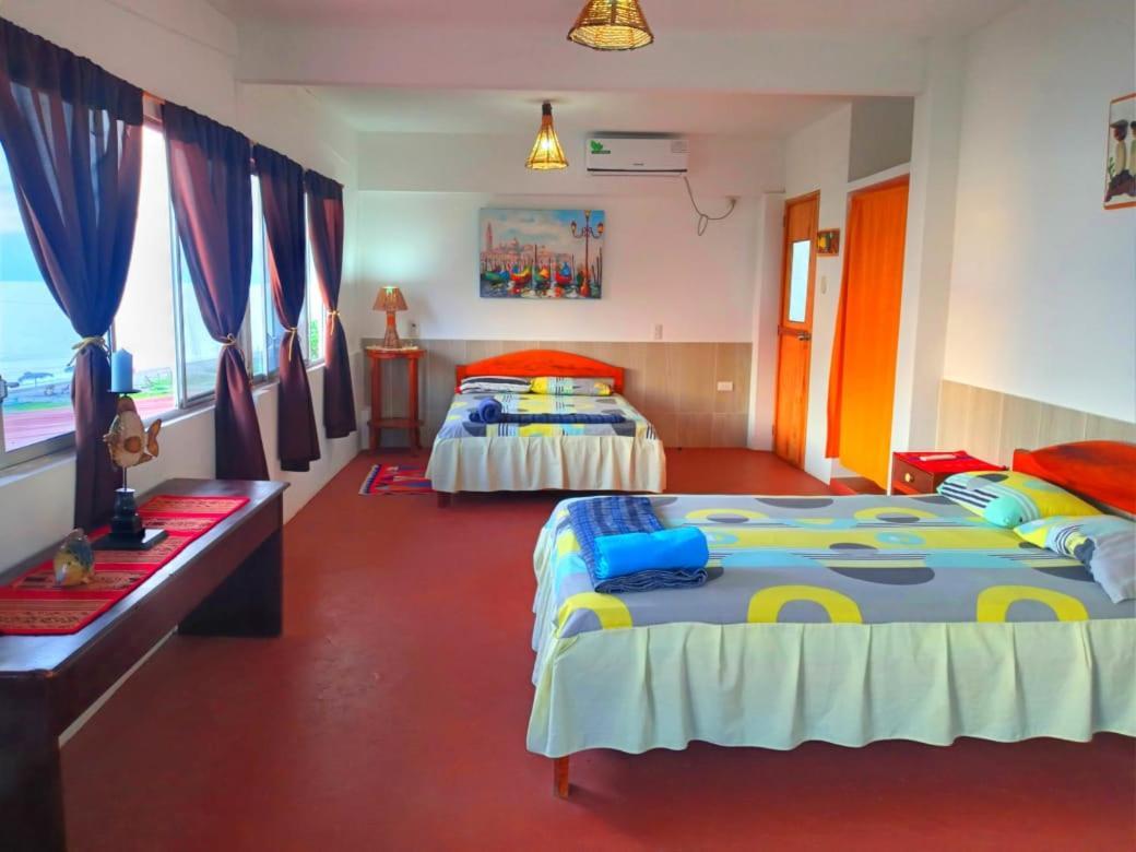Hospedaje Algarrobo Machalilla Buitenkant foto